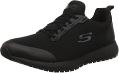 Skechers Work Squad SR Black Womens Trainers