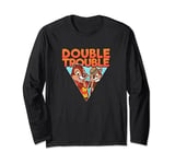 Disney Chip And Dale Orange Double Trouble Triangle Manche Longue