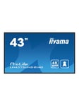 iiyama ProLite LH4375UHS-B1AG 43" Class (42.5" viewable) LED-backlit LCD display - 4K - for digital signage