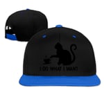 Funny Black Cat Do What I Want Male And Female Animal Farm Quick Buckle Driver Hat Baseball Cap Hip Hop Cap