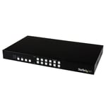 StarTech.com Matrice HDMI 4x4 avec Picture-and-Picture Multiviewer - Switch et répartiteur HDMI pour mur d'écrans (VS424HDPIP)