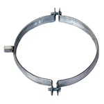 Ø 200mm / 8 inch Metal Lined Hose Clip - Anti Vibration Suspension Ring - Duct Holder - Pipe Clamp Bracket