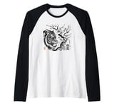 Kyoto Design Lab, Japan, Tradition Raglan Baseball Tee