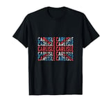 Carlisle T Shirt Gift City Union Jack Flag UK Pride England