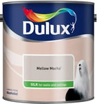 Dulux Silk Interior Walls & Ceilings Emulsion Paint 2.5L - Mellow Mocha