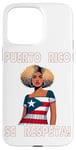 Coque pour iPhone 15 Pro Max Puerto Rico Se Respeta Magnifique drapeau Boricua Femme PR