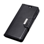 Flip Case for HUAWEI honor 10, Business Case with Card Slots, Leather Cover Wallet Case Kickstand Phone Cover Shockproof Case for HUAWEI honor 10 (Black)