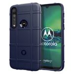 Rugged Shield Motorola Moto G8 Plus skal - Blå