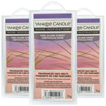 Yankee Candle Wax Melts Scented Home Room Fragrance Pink Island Sunset 75g x3