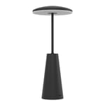 Eglo LED Outdoor Table lamp Piccola, Touch dimmable Bedside lamp with Adjustable Light Colour, Outside Garden Light, Balcony and Terrace Lighting, Metal in Black, IP54