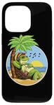 iPhone 13 Pro Turtle Hippie Summer Beach Vacation Holiday Funny Animal Case