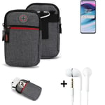 Holster + earphones for OnePlus Nord N20 5G Belt Pouch