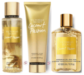 Victoria's Secret | COCONUT PASSION | Fragrance Mist+Lotion+Body Wash Trio Set