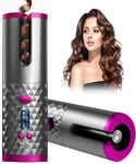 Premium Hair  Curler , Rotating  Curling  Tongs ,  Curling  Iron ,  Cordless  Au