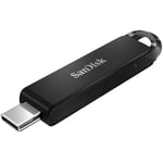 SanDisk 128GB Ultra USB Type-C Flash Drive (Black)