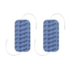 Compex Electrodes Performance à fil 50x89mm (2 par sachet) Bleu