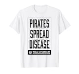 One Piece Pirates Spread Disease World Government Poster T-Shirt