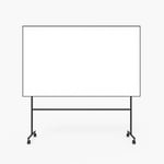 Mobil Whiteboard ONE - på hjul, Färg Svart, Storlek B200 x H120 cm