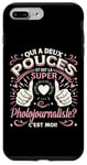 Coque pour iPhone 7 Plus/8 Plus Une Super Photojournaliste Cdeau Photojournaliste Femme