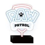 Paw Patrol LED Neon skilt på fot - Logo