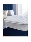 Silentnight Airmax 500 5 Cm Dual Layer Mattress Topper - White