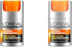 L’Oréal Paris Men Expert SPF 15 Hydra Energetic Anti-Fatigue Moisturiser 50ml...