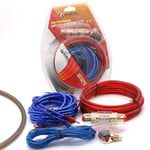 10 GA kit de câblage pour amplificateur de Voiture,kit de câbles pour amplificateur de Basses, pour La Plupart des Voitures,câble Audio de Voiture