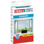 tesa Moustiquaire STANDARD Auto Agripant pour Fen¿tre 1,50 m x 1,80 m Anthracite