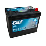 Exide Batteri Start-Stop EFB EL754 75 Ah 14826789