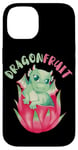 Coque pour iPhone 14 Fruit du dragon drôle fruit tropical exotique pitaya animal