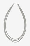 Edblad - Halsband Herringbone Triple Necklace - Silver