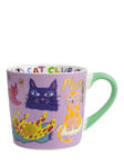 Eleanor Bowmer Cat Club New Bone China Mug, 300ml