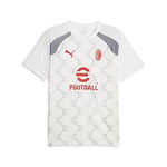 AC Milan Prematch 23/24 Jersey T-Shirt, Puma White-Grey Tile, XX-Large