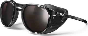 Julbo Millenium Reactiv 2-4 Polarized Shiny Translucent Black/black/white, L