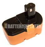 Batteri till B-1815-S för Ryobi, 18V, 3000 mAh