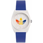 Wristwatch ADIDAS RETRO WAVE TWO AOST24070 Silicone Blue