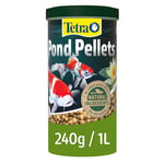 Tetra Pond Fish Food Pellets 240g - biologically balanced for pond fish