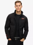 Superdry Softshell Trekker Track Jacket, Black