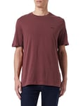 HUGO Men's Dero222 T_Shirt, Dark Brown204, M