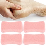 Pumice Stone For Feet 4pcs Callus Remover And Foot Scrubber Pedicure Pink