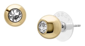 Fossil JA7251710 Bright Baubles Gold-Tone Crystal-Set Stud Jewellery