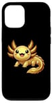 iPhone 12/12 Pro Gold Axolotl Cute Axolotls Lover Case