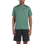 Reebok Mens Athlete Tee T-Shirt, Drkgrn, L UK