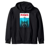 FUNNY CAT FUNNY MOUSE CAT AND MOUSE CAT OWNER PAWS MEOW CAT Zip Hoodie