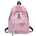 ZQ Beverly Hills 90210 Luke Perry Caractère Impression Sac à Dos Jeunesse Sac à Dos Toile Collège Vent Sac D'école Sac à Main Homme Et Femme Voyage Scolaire Pack De Jour