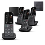 Gigaset Premium S700 Long Range Cordless Phone, Quad Handset