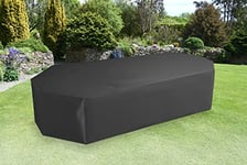 Bosmere Protector 6000 D538 | Housse de Table de Jardin rectangulaire + Housse de chaises | L 350 cm l 250 cm H 94 cm | 100% étanche, Protection UV, très résistante | Garantie 6 Ans | D538