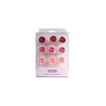 20mm Retail Packed Pink Ombre Sugar Roses- 12 piece