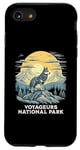 Coque pour iPhone SE (2020) / 7 / 8 Voyageurs National Park Grey Wolf Wildlife