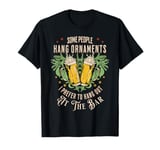 Funny Christmas Humor Beer Mixologists Xmas Jokes T-Shirt